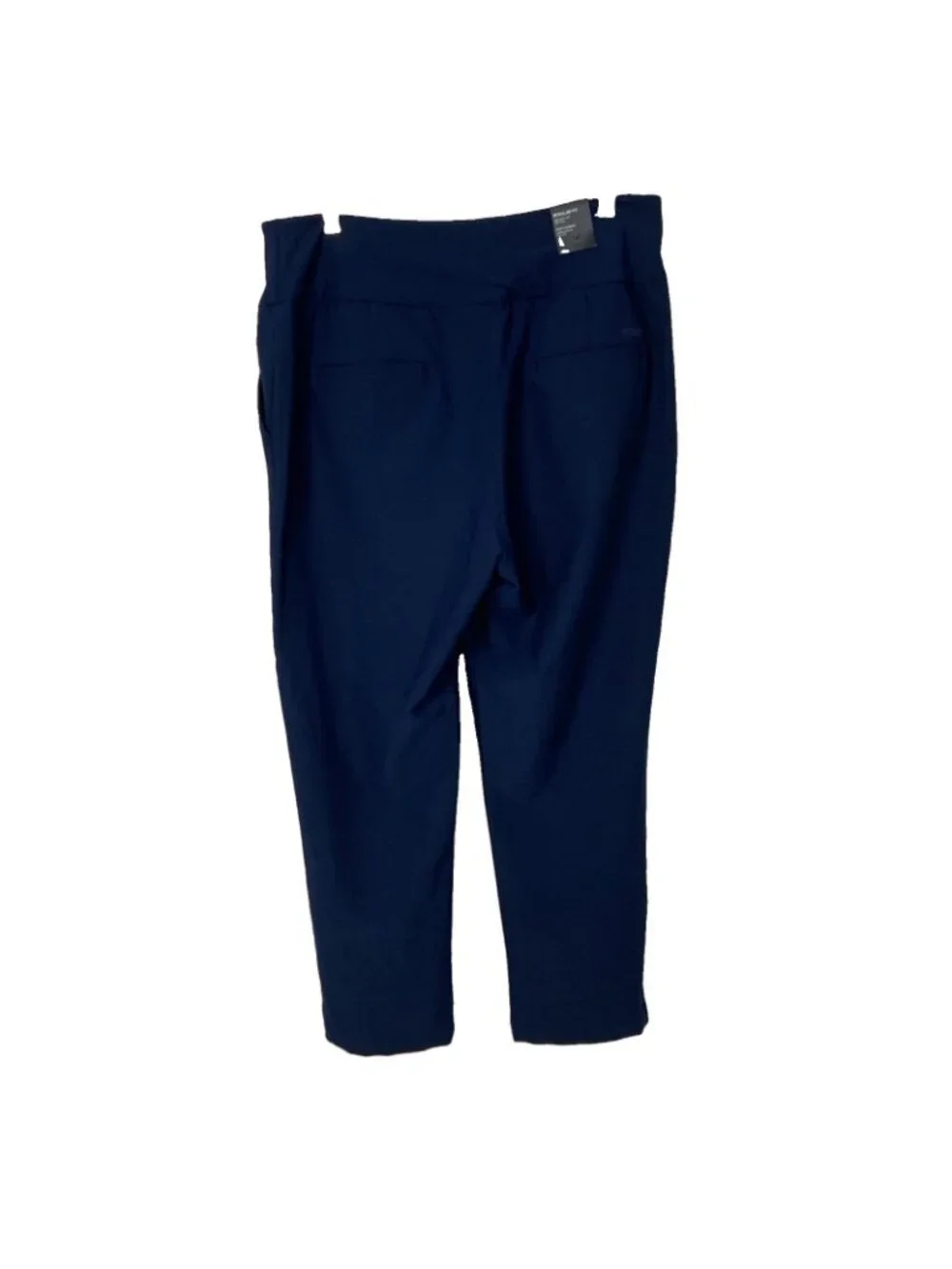 Adidas Women's 7/8 straight Leg Pants  Navy Blue Size L Ankle golf